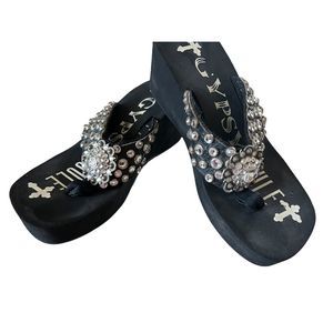 Gypsy Soule Wedge Flip Flops